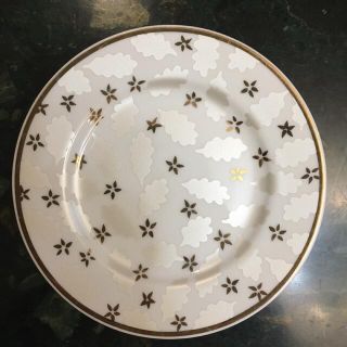 新品未使用　小皿　クリスマス　ツリー柄　星柄(食器)