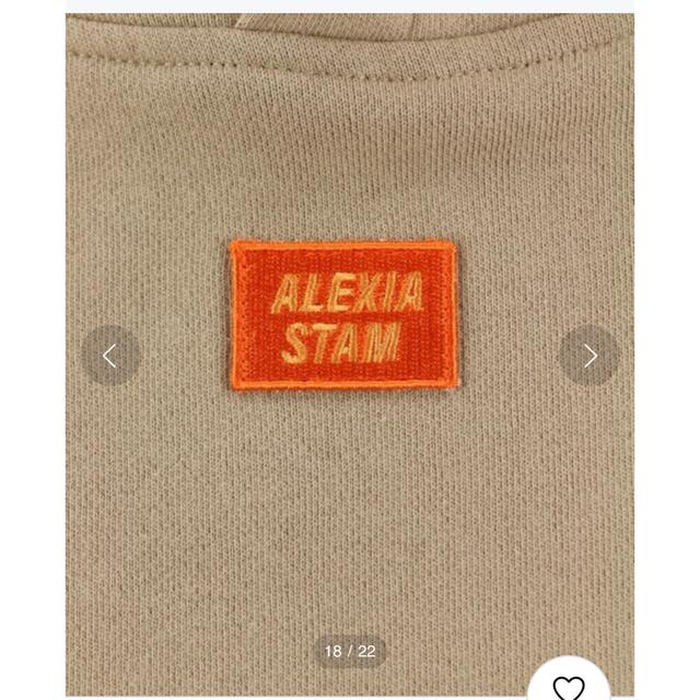 ALEXIA STAM(アリシアスタン)の新品　Logo Patch Cropped Hoodie レディースのトップス(パーカー)の商品写真