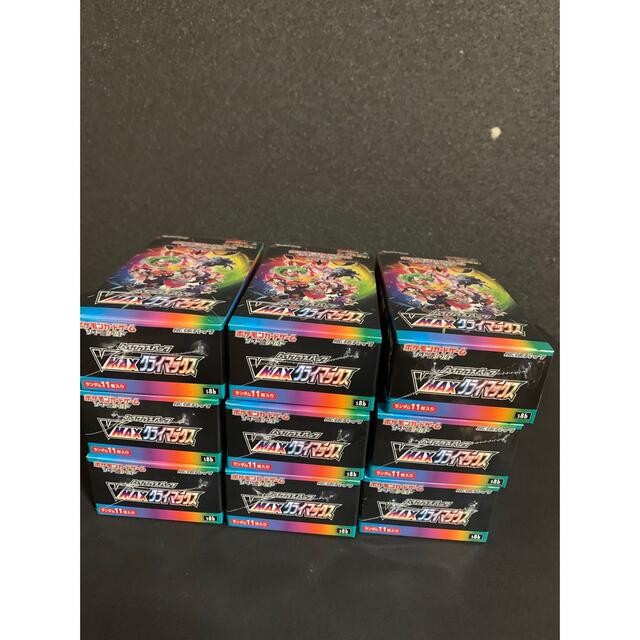最安 ポケモン - ポケモンカード vmaxクライマックス 未開封シュリンク付き9BOX Box/デッキ/パック 最安 ポケモン - ポケモンカード vmaxクライマックス 未開封シュリンク付き9BOX Box/デッキ/パック
