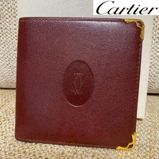 カルティエ(Cartier)のカルティエ　折りたたみ　長財布　レディース(財布)