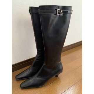 プラダ(PRADA)の【新品　未使用】プラダ　PRADA 24.5cm  ロングブーツ(ブーツ)