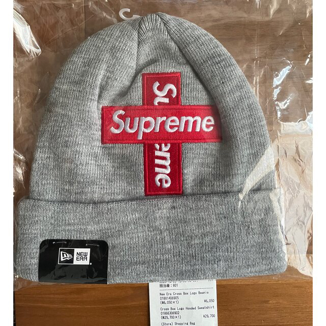 Supreme New Era Cross Box Logo BeanieAprilroofs