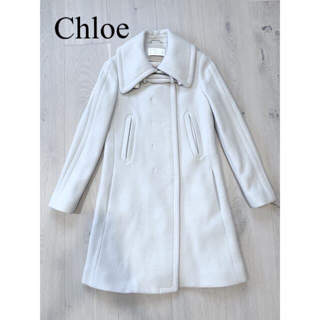 美品⭐︎Chloe⭐︎クロエ グレージュコート34