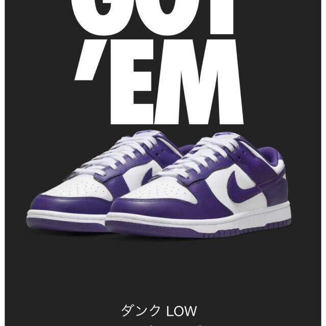 Nike Dunk Low Championship Court Purple