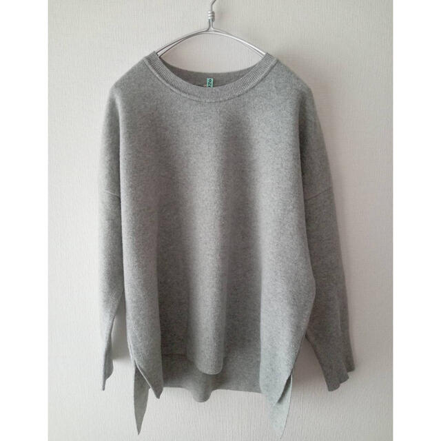 Deuxieme Classe fluffy スムースクルーネックプルオーバー Deuxieme Classe fluffy スムースクルーネックプルオーバー