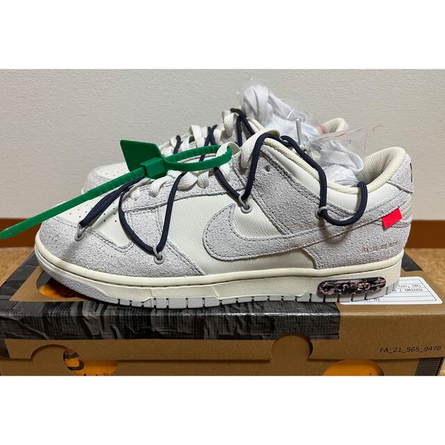 OFF-WHITE × NIKE DUNK LOW 1 OF 50 "20"
