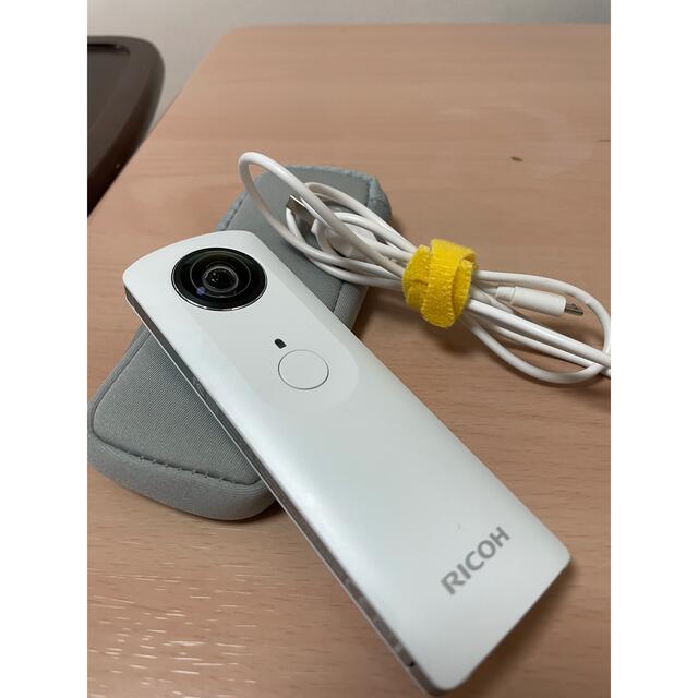 RICOH(リコー)の【さらにお安くしました】RICOH THETA m15 （シータ） スマホ/家電/カメラのカメラ(その他)の商品写真