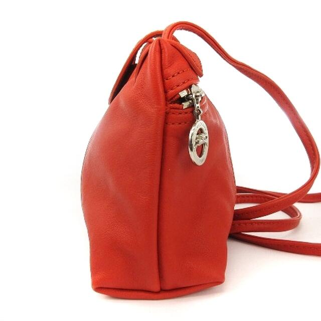 LONGCHAMP(ロンシャン)のロンシャン DEPOSE ポシェット プリアージュ ショルダーバッグ 赤系 レディースのバッグ(ショルダーバッグ)の商品写真