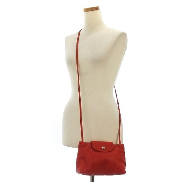 LONGCHAMP(ロンシャン)のロンシャン DEPOSE ポシェット プリアージュ ショルダーバッグ 赤系 レディースのバッグ(ショルダーバッグ)の商品写真