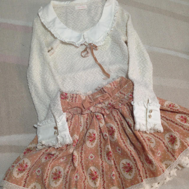 LIZ LISA(リズリサ)のLIZLISA＊花柄レトロスカート レディースのスカート(ミニスカート)の商品写真