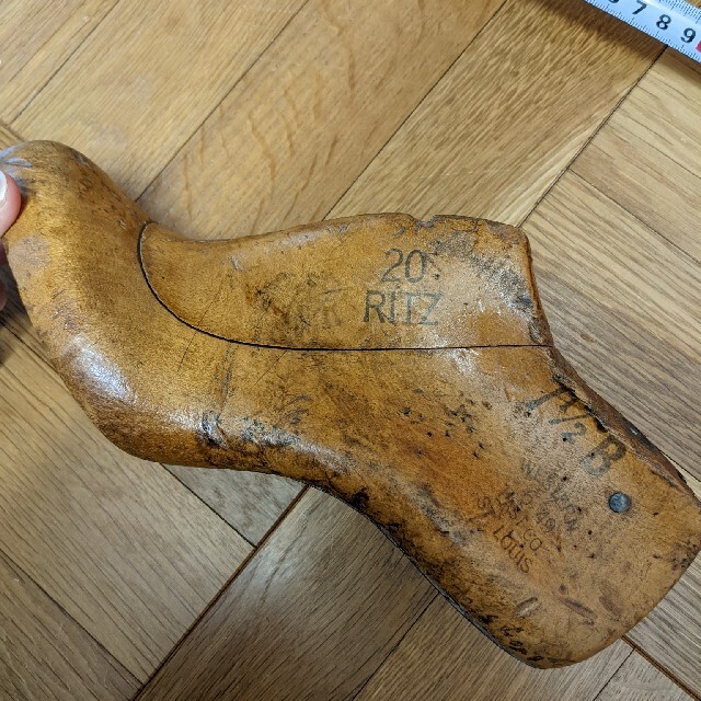 靴　木型　アンティーク