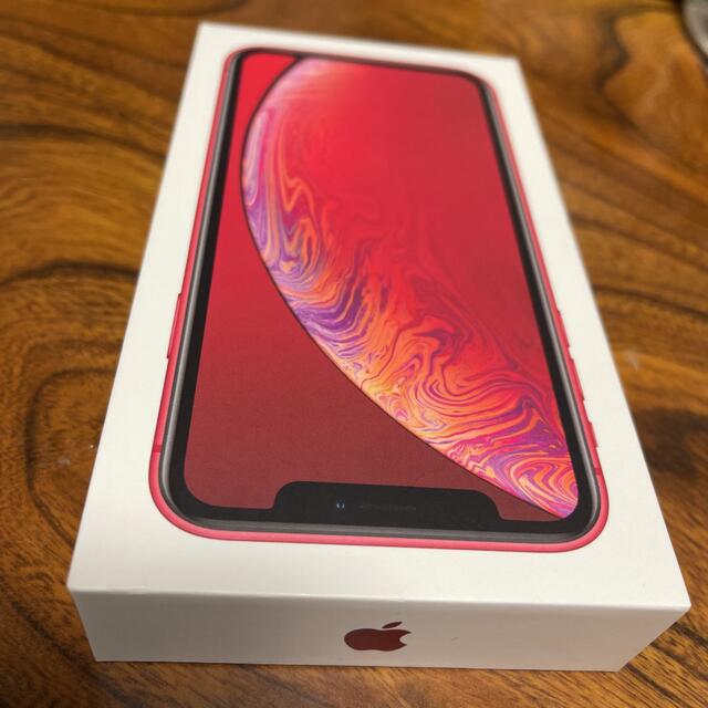 iPhone XR本体、USB-C-ケーブル付き64GB.Red  超美品