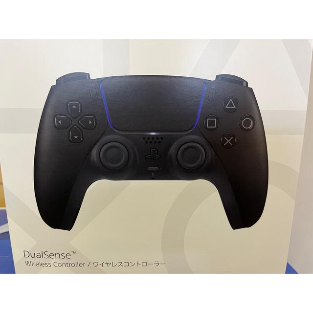 SONY(ソニー)のPS5 DualSense black 黒 エンタメ/ホビーのゲームソフト/ゲーム機本体(その他)の商品写真