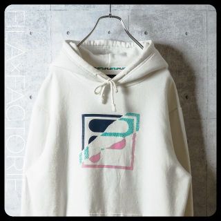 フィラ(FILA)のFILAxFactorie プルオーバー フーディ パーカー ビッグロゴ M(パーカー)