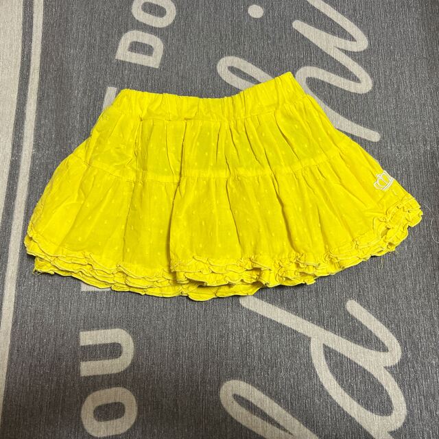 BABYDOLL(ベビードール)のインナーパンツ付きボリュームスカート キッズ/ベビー/マタニティのキッズ服女の子用(90cm~)(スカート)の商品写真