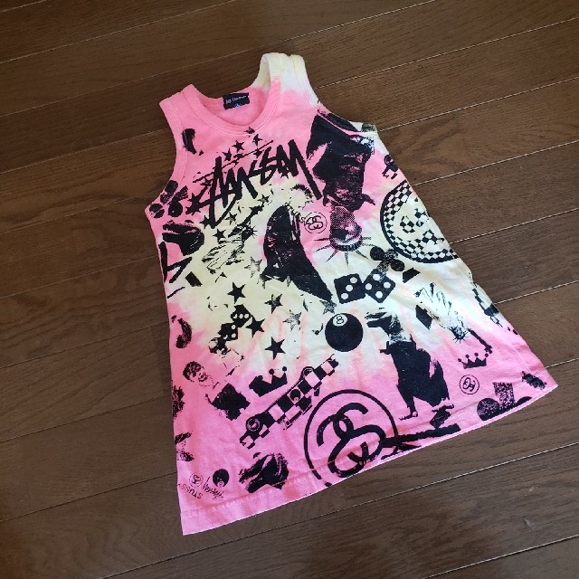 STUSSY(ステューシー)のSTUSSY　ワンピース　90 キッズ/ベビー/マタニティのキッズ服女の子用(90cm~)(ワンピース)の商品写真