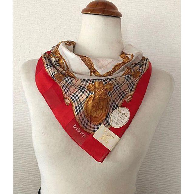 BURBERRY - 未使用Burberry バーバリーレア柄◇スミニスカーフ BURBERRY - 未使用Burberry バーバリーレア柄◇スミニスカーフ