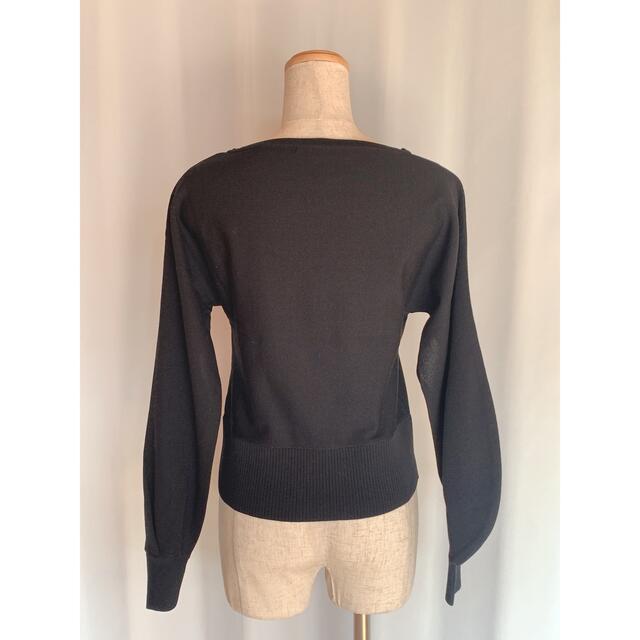 新品】Rene ルネ 長袖ニット 黒 ブラック 34 | jcbioplastic.com