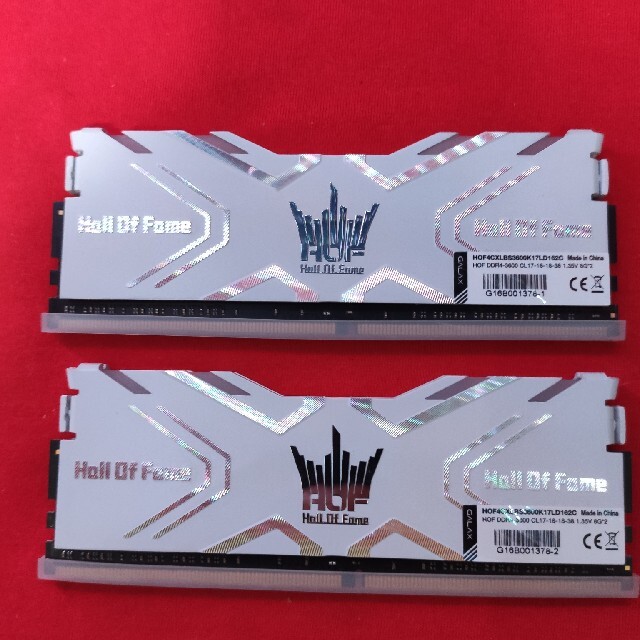 HOF(ホフ)のGALAX HOF DDR4 3600MHz 8GB×2 計16GB スマホ/家電/カメラのPC/タブレット(PCパーツ)の商品写真