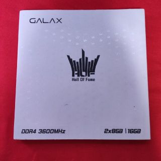 ホフ(HOF)のGALAX HOF DDR4 3600MHz 8GB×2 計16GB(PCパーツ)