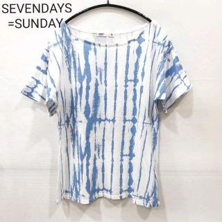 セブンデイズサンデイ(SEVENDAYS=SUNDAY)のSEVENDAYS=SUNDAY  Tシャツ(カットソー(半袖/袖なし))