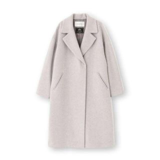 ナチュラルビューティーベーシック(NATURAL BEAUTY BASIC)の美品 20AW JET LIGHT オーバーチェスターコート S グレー(チェスターコート)