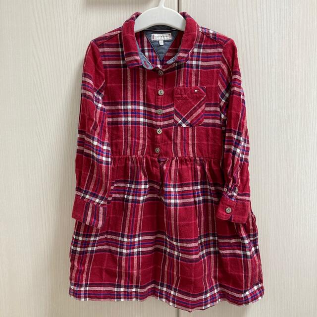 TOMMY HILFIGER(トミーヒルフィガー)のTOMMY HILFIGER ワンピース　104 キッズ/ベビー/マタニティのキッズ服女の子用(90cm~)(ワンピース)の商品写真