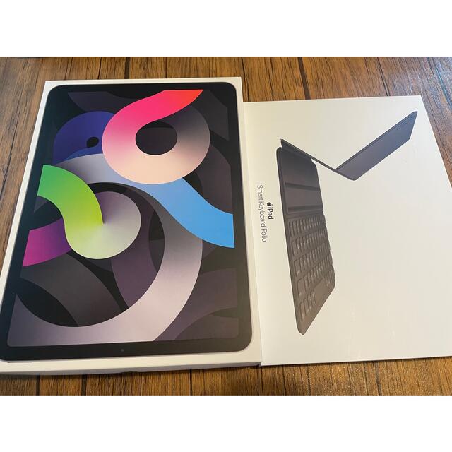 ノークレー iPad - iPad Air4 Wi-Fiモデル64GB スマートキーボード 