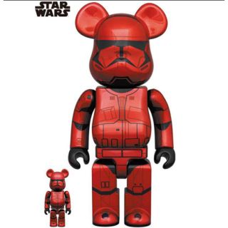 メディコムトイ(MEDICOM TOY)のBE@RBRICK SITH TROOPERCHROME 100％ & 400％(その他)