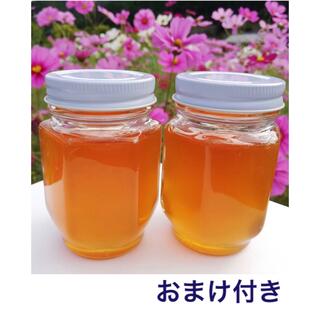 日本蜜蜂2年物秋採れはちみつ(150g x2)　非加熱　無添加　国産はちみつ(その他)