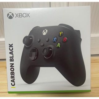 マイクロソフト(Microsoft)のXbox ワイヤレス コントローラー（カーボン ブラック)  新品未開封 黒(その他)