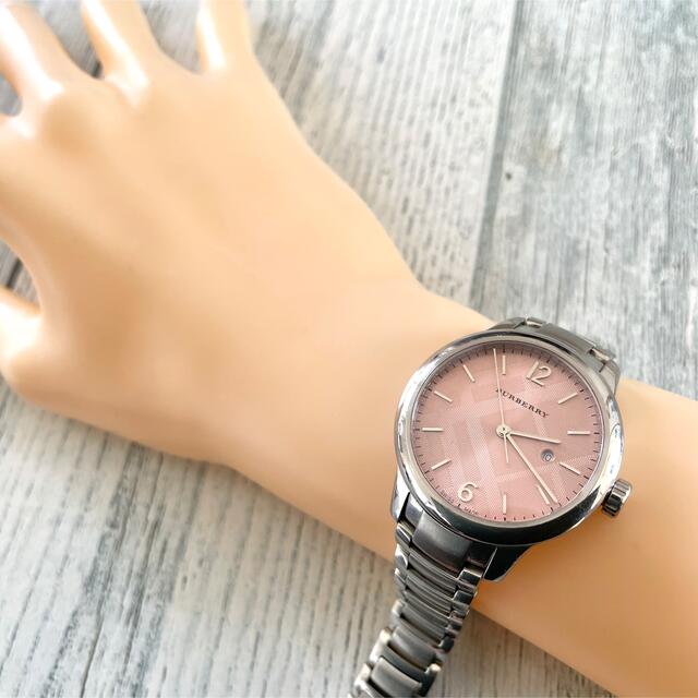 【電池交換済】BURBERRY バーバリー BU10111 腕時計 ピンク