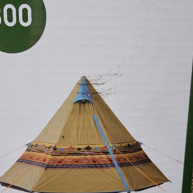 LOGOS(ロゴス)のLOGOS ナバホ Tepee 300 新品未開封 スポーツ/アウトドアのアウトドア(テント/タープ)の商品写真