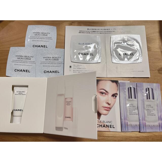 CHANEL(シャネル)のCHANEL エスティーローダー　サンプルセット　新品 コスメ/美容のキット/セット(サンプル/トライアルキット)の商品写真