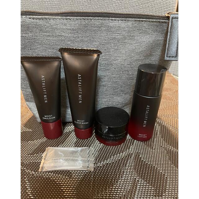 ASTALIFT(アスタリフト)のASTALIFT MEN トラベルキット〈オリジナルポーチ付き〉 コスメ/美容のスキンケア/基礎化粧品(化粧水/ローション)の商品写真