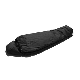 ナンガ(NANGA)のメッシュバッグ付オーロラ750DX ロング ブラック日本製シュラフ(寝袋/寝具)