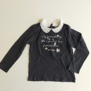 メゾピアノジュニア(mezzo piano junior)の【美品】メゾピアノM  150cm 女の子　長袖　mezzo piano(Tシャツ/カットソー)