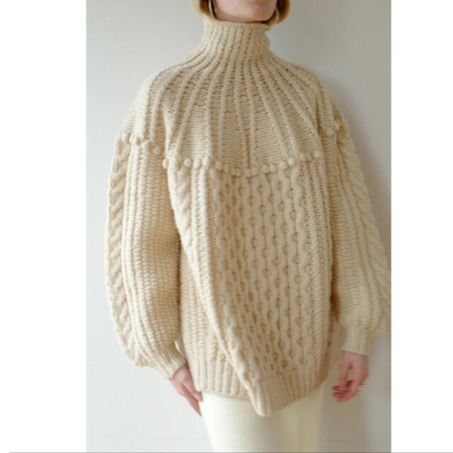 ニット/セーターCLANE ARCH CABLE HAND KNIT