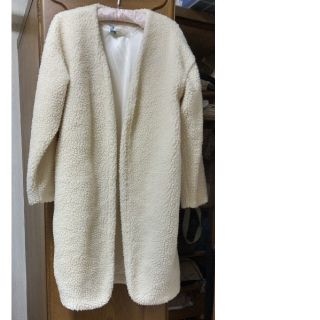 ショコラフィネローブ(chocol raffine robe)のchocol raffine robe ボアロングコート(ロングコート)