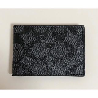 コーチ(COACH)の☆超美品☆送料無料☆COACHコーチシグネチャーPVC×レザーカードケース☆(名刺入れ/定期入れ)