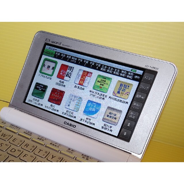 美品＊英語充実モデル 電子辞書 XD-N9800WE 付属品完備＊A24XD-N9800WEシリーズ