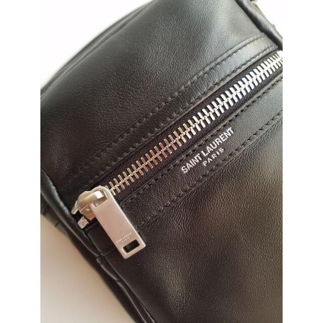 SAINT LAURENT - SAINT LAURENT サンローラン Sid レザー クロス SAINT LAURENT - SAINT LAURENT サンローラン Sid レザー クロス