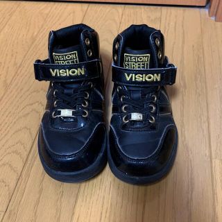 ヴィジョン ストリート ウェア(VISION STREET WEAR)のキッズダンスシューズ☆VISION☆19cm☆ヒップホップ☆(スニーカー)