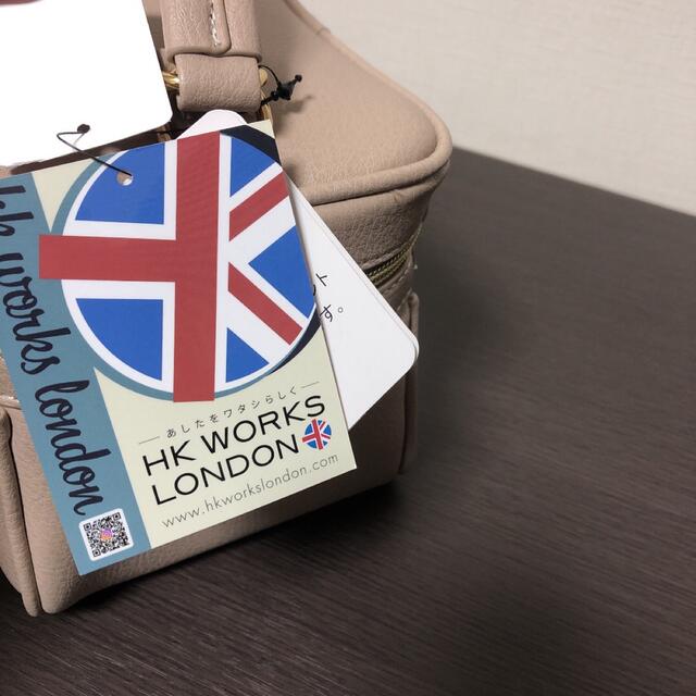 しまむら(シマムラ)のしまむら　HK WORKS LONDON　バニティバッグ　新品未使用　タグつき レディースのバッグ(ハンドバッグ)の商品写真