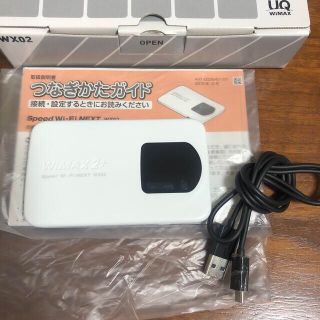 エヌイーシー(NEC)のWiMAX SpeedWi-FiNEXT WX02 ルーター(PC周辺機器)