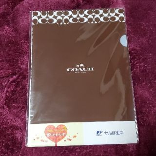 コーチ(COACH)のコーチ　ファイル　coach ファイル　3枚セット(ファイル/バインダー)