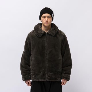 ダブルタップス(W)taps)のWTAPS GRIZZLY JACKET L 21aw グレー(ミリタリージャケット)