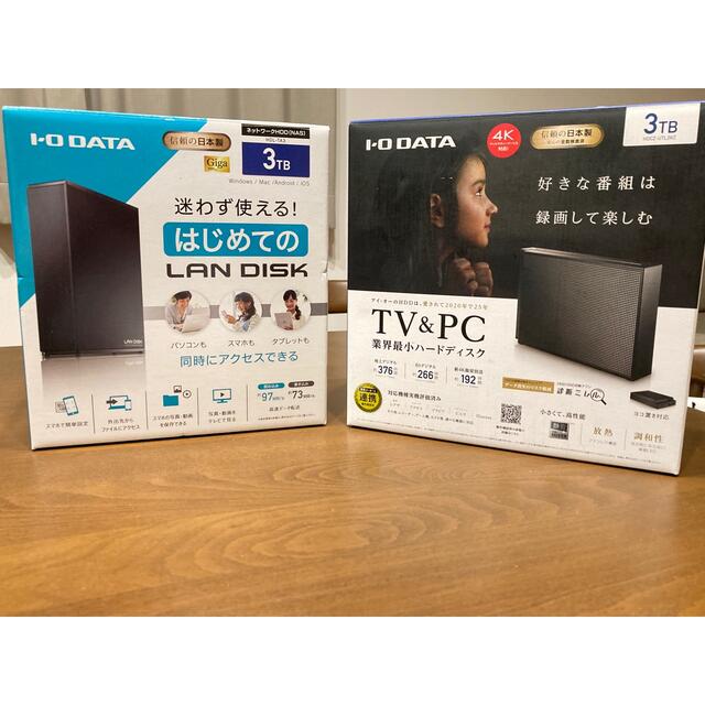 訳あり商品 まとめ アイオーデータ デュアルコアCPU搭載ネットワーク接続ハードディスク NAS 2TB HDL-AAX2 1台