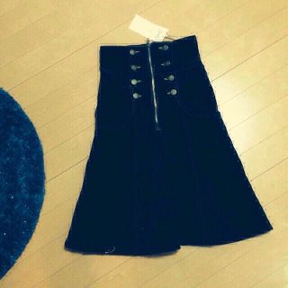 ミーアンドミークチュール(me & me couture)のme♡ハイウエストスカート値下げ(ひざ丈スカート)