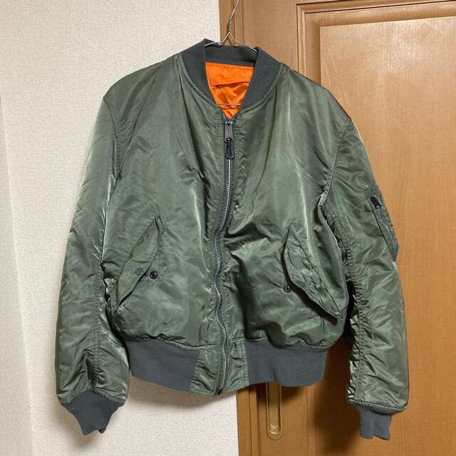 ALPHA INDUSTRIES(アルファインダストリーズ)の今日だけ値下げ。かなり昔のアルファのMA-1 メンズのジャケット/アウター(フライトジャケット)の商品写真